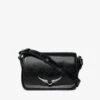 Zadig & Voltaire Le Zazi Vintage Patent Bag Black