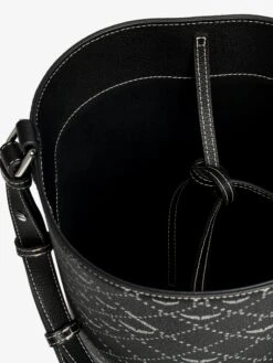 Zadig & Voltaire Z Bucket Monogram Bag Black -Zadig & Voltaire Clothing lwba04020 black addi 3 copie