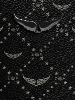 Zadig & Voltaire Z Bucket Monogram Bag Black -Zadig & Voltaire Clothing lwba04020 black addi 4 1