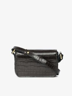 Zadig & Voltaire Le Zazi Croco Bag Wood -Zadig & Voltaire Clothing lwba04041 wood back copie