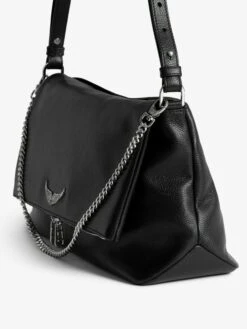 Zadig & Voltaire Rocky XL Bag Black -Zadig & Voltaire Clothing lwba04126 black addi 1