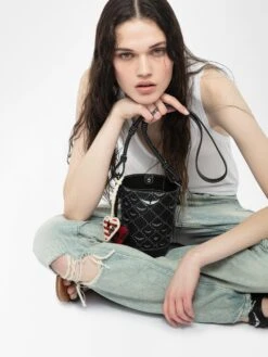 Zadig & Voltaire Flash Heart Keyring Flash 11 Zadig & Voltaire Flash Heart Keyring Flash -Zadig & Voltaire Clothing lwog02276 flash hover