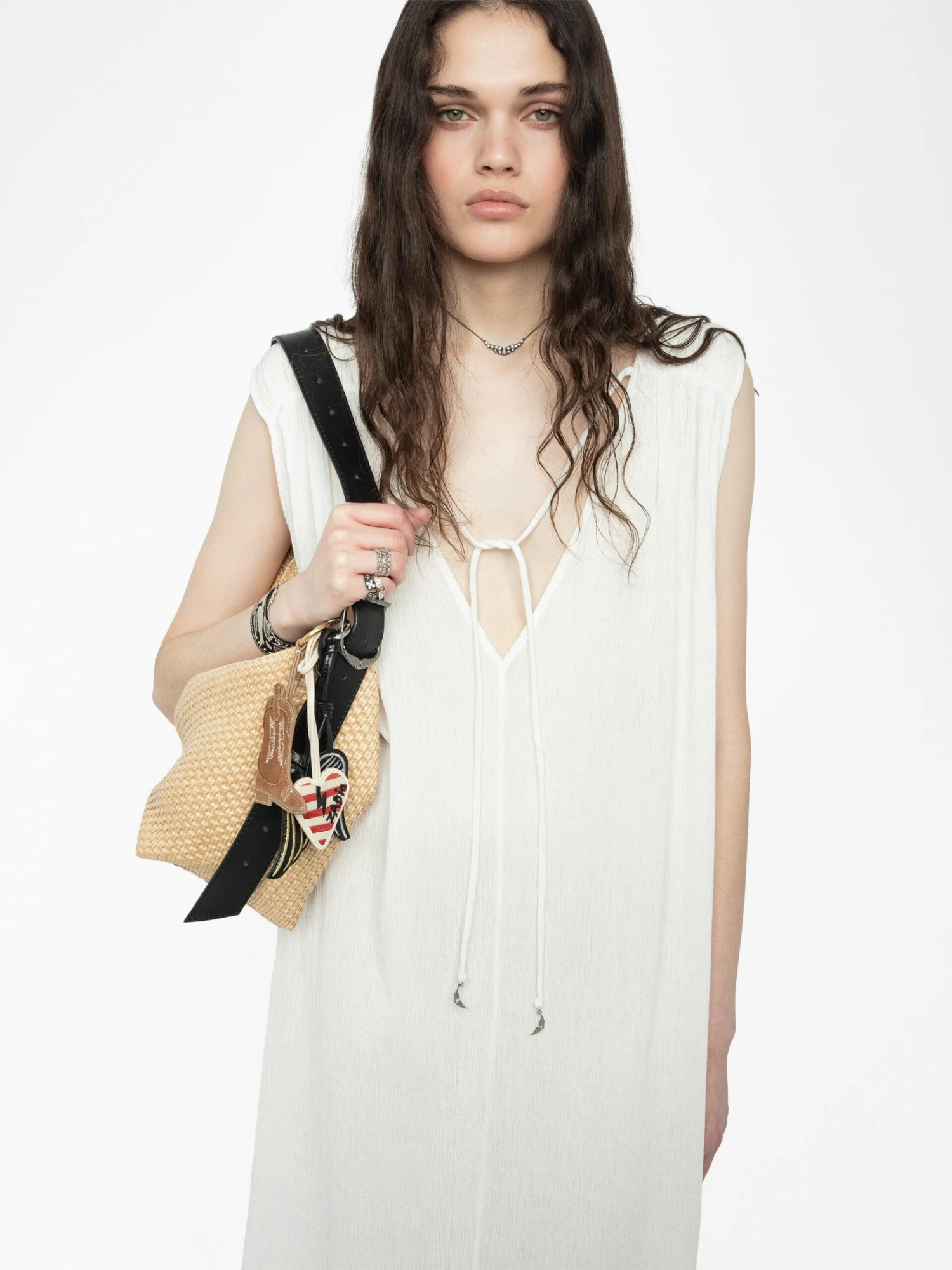 Zadig & Voltaire Tex Keyring Cognac 5 Zadig & Voltaire Tex Keyring Cognac - Image 4