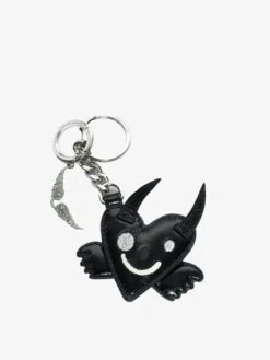 Zadig & Voltaire Devil Keyring Black