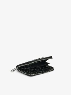 Zadig & Voltaire Mini ZV Monogram Wallet Black 8 Zadig & Voltaire Mini ZV Monogram Wallet Black -Zadig & Voltaire Clothing lwsg03640 black hover 1