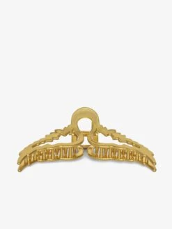 Zadig & Voltaire Rock Hair Hair Clip Old Gold -Zadig & Voltaire Clothing owli01079 old gold back