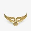 Zadig & Voltaire Rock Hair Hair Clip Old Gold -Zadig & Voltaire Clothing owli01079 old gold packshot