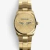 Zadig & Voltaire Zadig Gold Wings Watch Gold -Zadig & Voltaire Clothing owwt00018 gold packshot