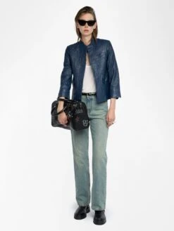 Zadig & Voltaire Clothing 21 Zadig & Voltaire Clothing -Zadig & Voltaire Clothing rwbl01084 blueberry addi 2