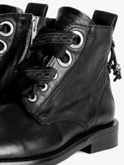 Zadig & Voltaire Laureen Roma Boots Black -Zadig & Voltaire Clothing swct00001 noir addi 2