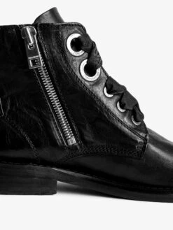 Zadig & Voltaire Laureen Roma Boots Black -Zadig & Voltaire Clothing swct00001 noir addi 7