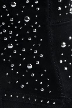 Zadig & Voltaire Santa Dream Studs High Boots Black -Zadig & Voltaire Clothing swct00791 noir 2 1