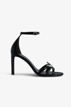 Zadig & Voltaire Amee Wing Court Shoes Black