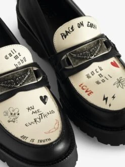 Zadig & Voltaire Joecassin Loafers Noir -Zadig & Voltaire Clothing swct01981 noir addi 3