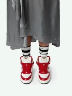 Zadig & Voltaire Wings High-Top Sneakers Power -Zadig & Voltaire Clothing swsn00525 power addi 9 1