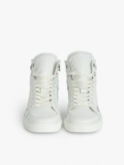 Zadig & Voltaire ZV1747 High Flash Good Vibes Sneakers Black -Zadig & Voltaire Clothing swsn00530 noir addi 2 zvus rocchino