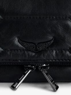 Zadig & Voltaire Rock Nano Quilted Clutch Black -Zadig & Voltaire Clothing wkab2003f noir addi 2