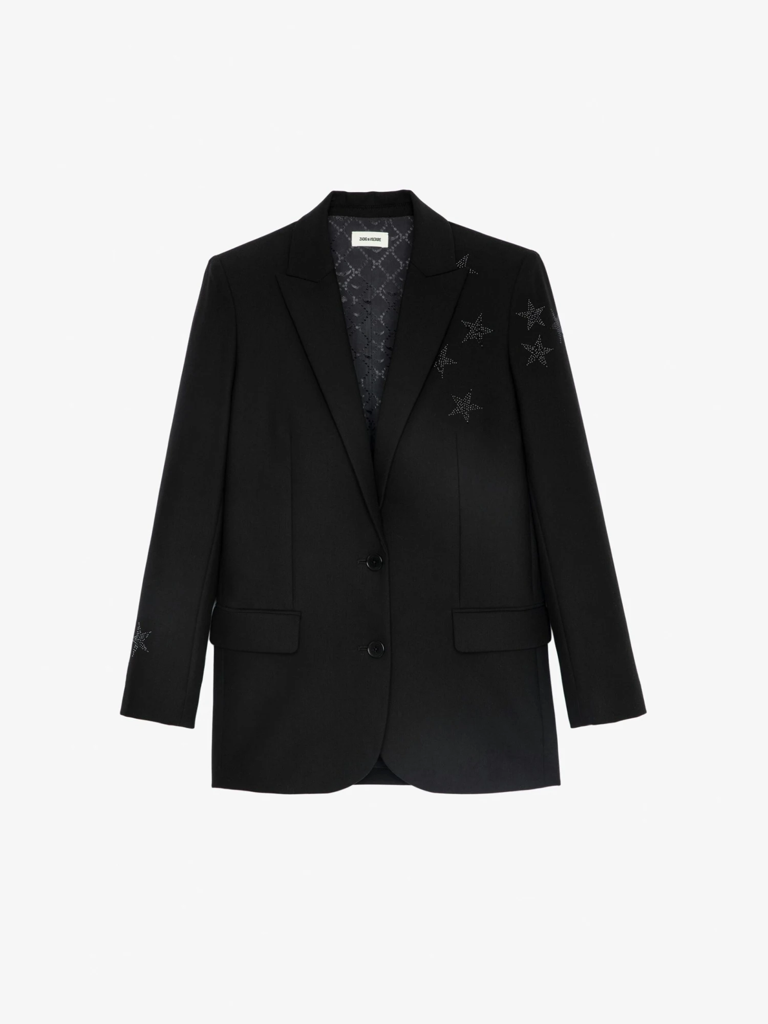 Zadig & Voltaire Viva Strass Star Blazer Black 11 Zadig & Voltaire Viva Strass Star Blazer Black - Image 9