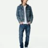 Zadig & Voltaire Bases Denim Jacket Stone -Zadig & Voltaire Clothing wmow00370 stone hover