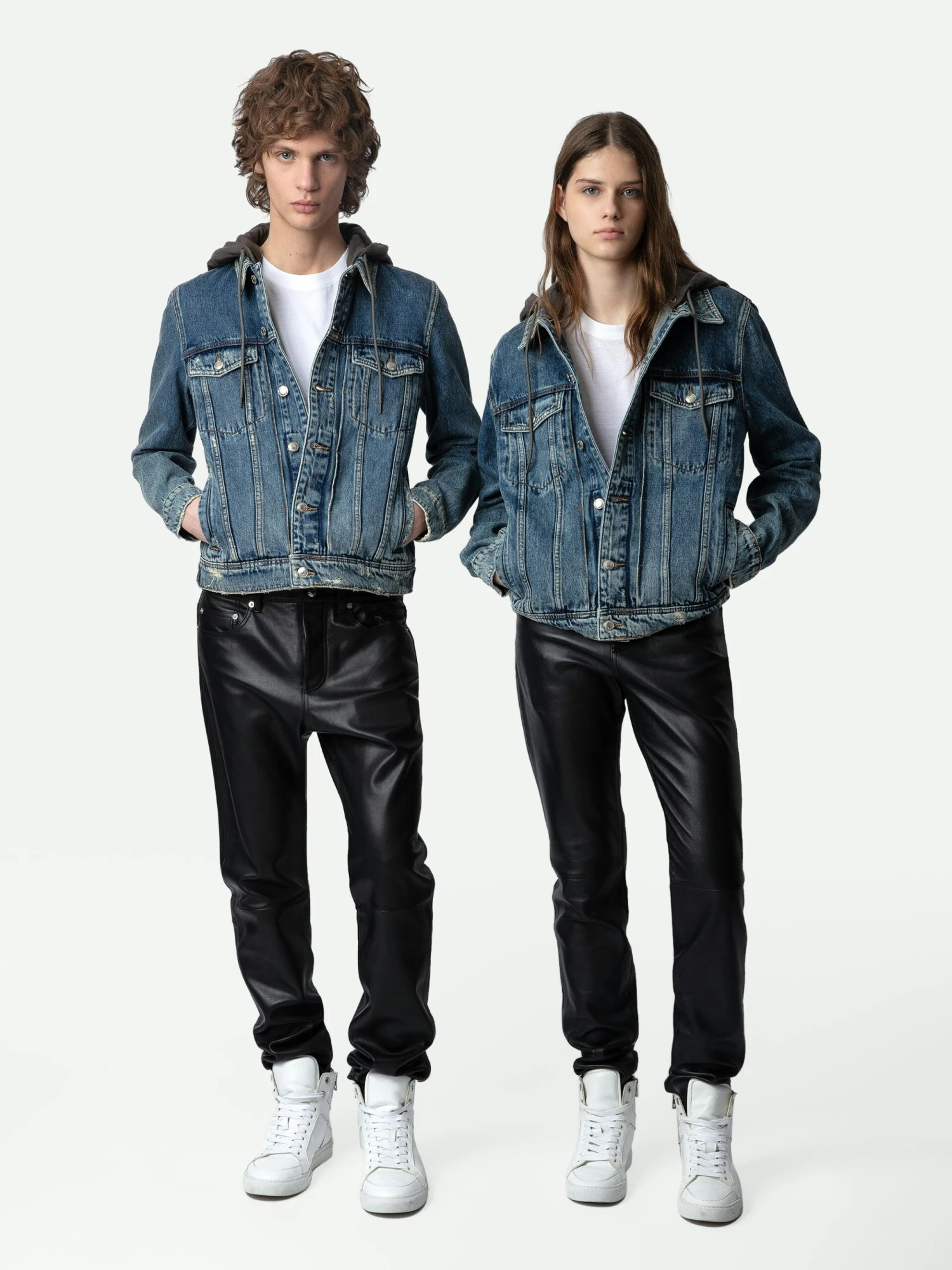 Zadig & Voltaire Bases Denim Jacket Stone 4 Zadig & Voltaire Bases Denim Jacket Stone - Image 2