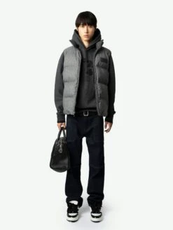 Zadig & Voltaire Bob Gilet Grey