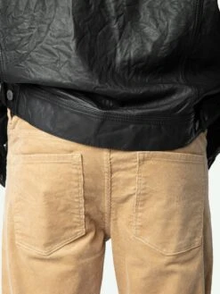 Zadig & Voltaire Steeve Velvet Pants Erable -Zadig & Voltaire Clothing wmpa00182 latte hover