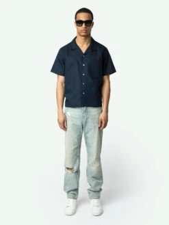 Zadig & Voltaire Slony Shirt Encre