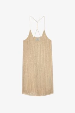Zadig & Voltaire Caro Dress Poudre 11 Zadig & Voltaire Caro Dress Poudre -Zadig & Voltaire Clothing wwdr01282 poudre