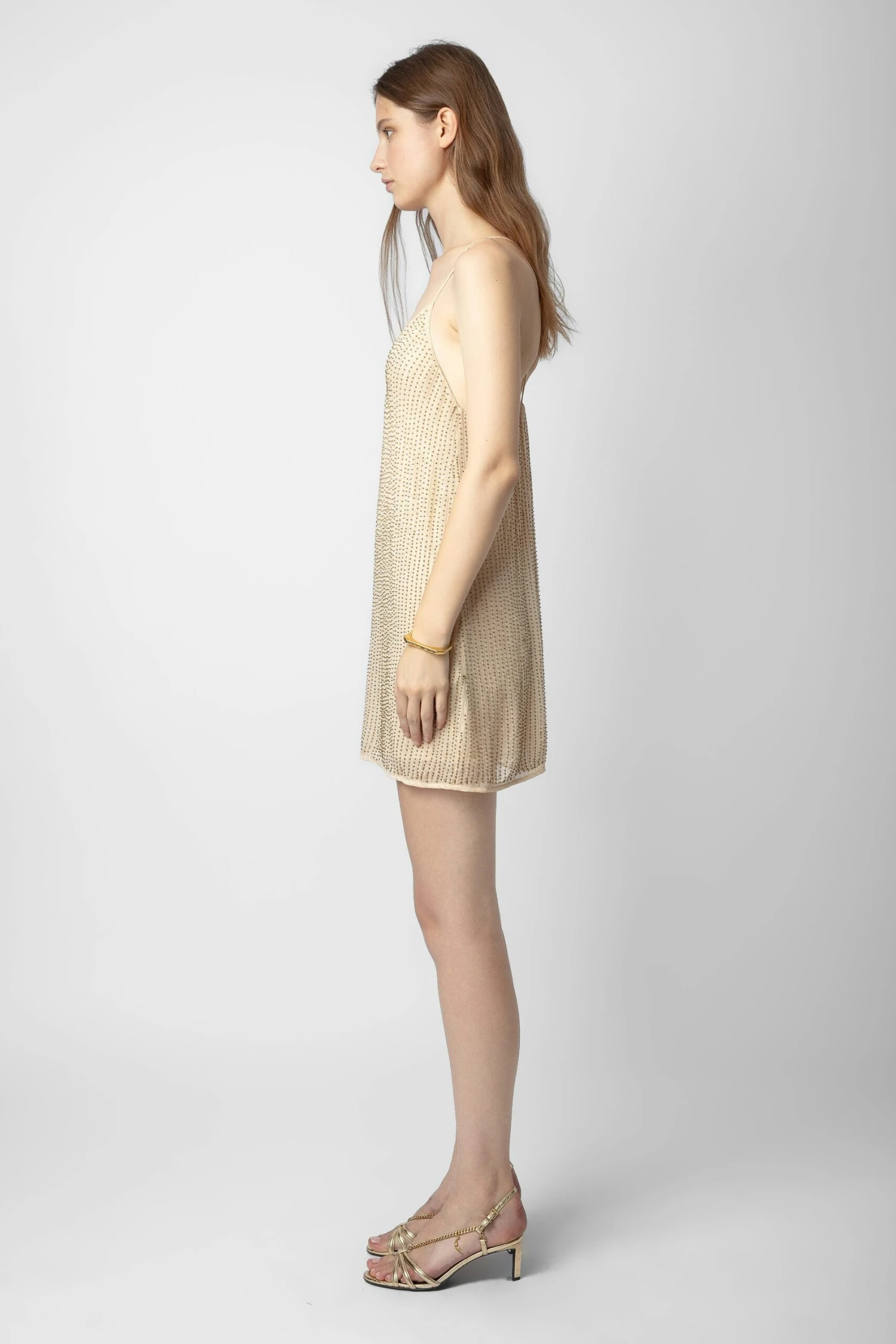 Zadig & Voltaire Caro Dress Poudre 4 Zadig & Voltaire Caro Dress Poudre - Image 2