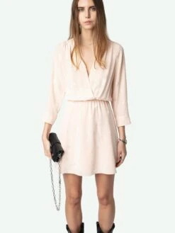 Zadig & Voltaire Rucas Dress Pearly -Zadig & Voltaire Clothing wwdr02526 pearly addi 1