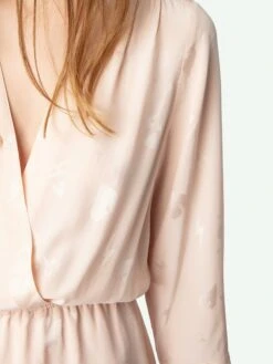 Zadig & Voltaire Rucas Dress Pearly -Zadig & Voltaire Clothing wwdr02526 pearly hover