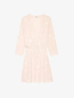 Zadig & Voltaire Rucas Dress Pearly -Zadig & Voltaire Clothing wwdr02526 pearly packshot