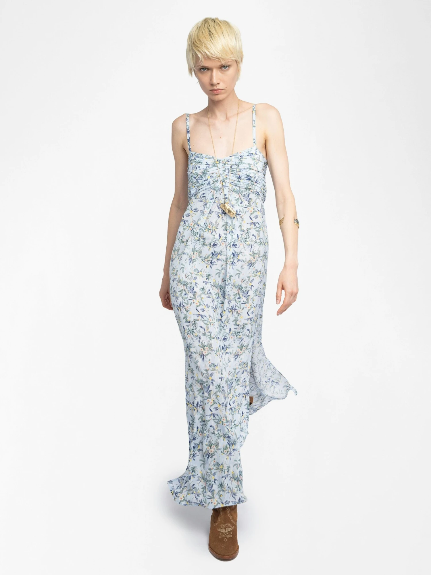 Zadig & Voltaire Rippie Dress Cloud 6 Zadig & Voltaire Rippie Dress Cloud - Image 4