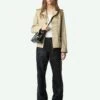 Zadig & Voltaire Klimi Parka Erable -Zadig & Voltaire Clothing wwow01672 latte shooting