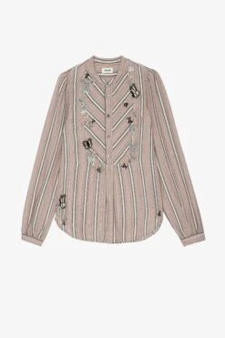 Zadig & Voltaire Teda Blouse Japon -Zadig & Voltaire Clothing wwsh00492 japon
