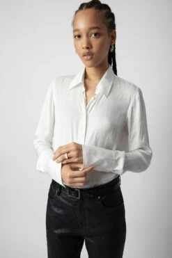 Zadig & Voltaire Tasko Satin Shirt Judo