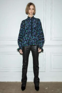 Zadig & Voltaire Tritelia Silk Blouse Black -Zadig & Voltaire Clothing zv outside 403 modifier